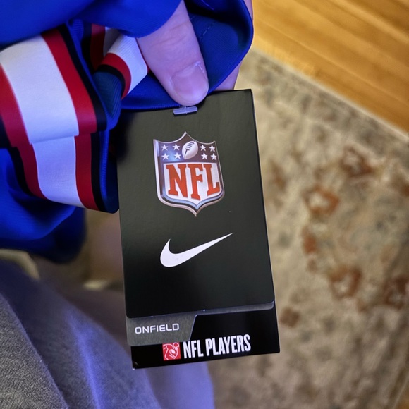 NFL Buffalo Bills Josh Allen Blue On Field Jersey - Picture 4 of 4